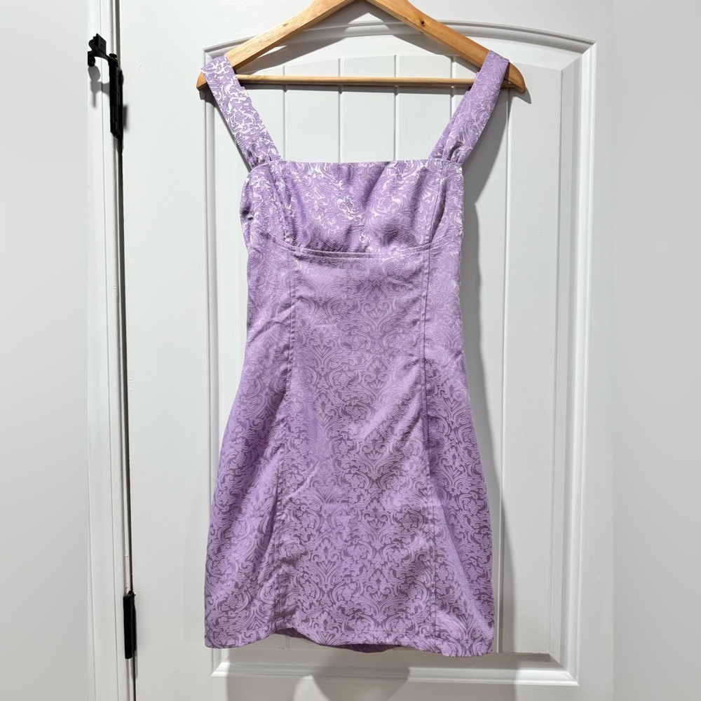 Lucy in the Sky lilac floral dress